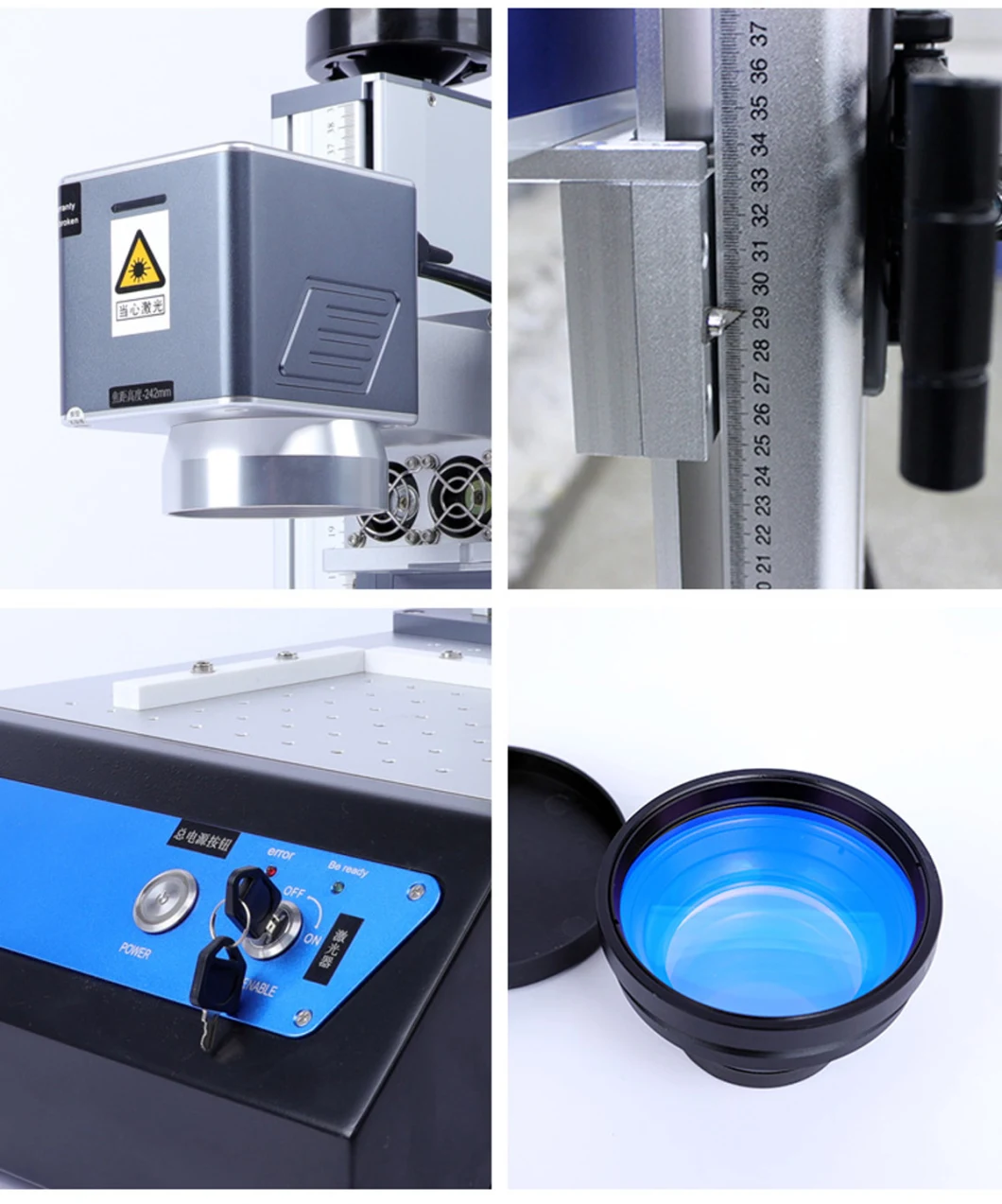 Mini 3W UV Laser Marking Machine for Glass Ceramics Jade Crystal Metal Plastic