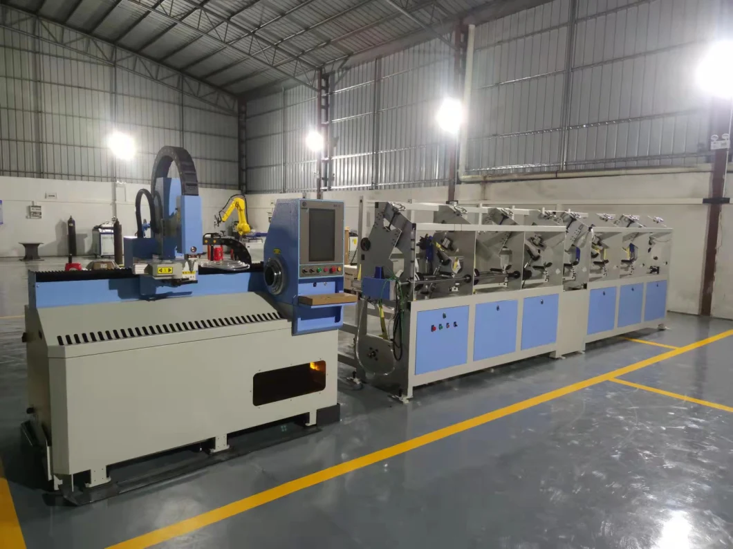 Ultra Fast Auto Loading Round Tube Pipe Fiber Laser Cutting Machine for Small Tube