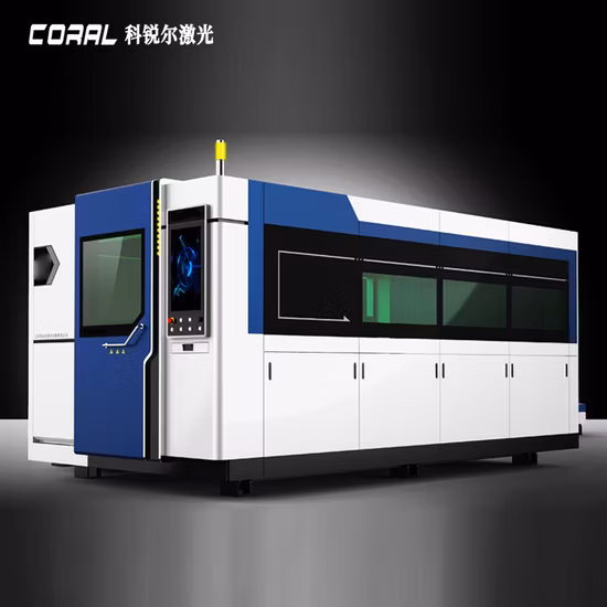 Hochpräzise integrierte Faserlaser-Schneidemaschine für Metallplatten und -rohre